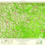 United States Geological Survey Waycross, GA (1958, 250000-Scale) digital map