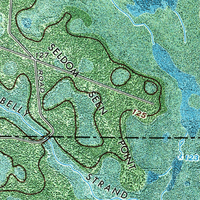 United States Geological Survey Waycross SE, GA (1967, 24000-Scale) digital map