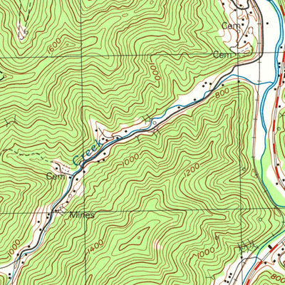 United States Geological Survey Wayland, KY (1992, 24000-Scale) digital map