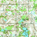 United States Geological Survey Wayland, MI (1959, 62500-Scale) digital map