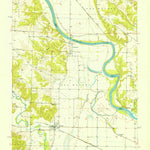 United States Geological Survey Wayland, MO-IA (1950, 24000-Scale) digital map
