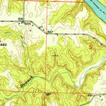 United States Geological Survey Wayland, MO-IA (1950, 24000-Scale) digital map