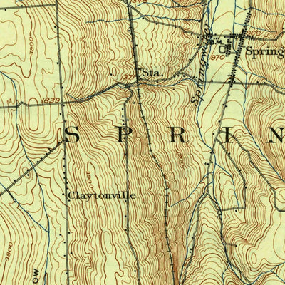 United States Geological Survey Wayland, NY (1904, 62500-Scale) digital map