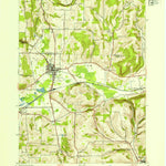 United States Geological Survey Wayland, NY (1953, 24000-Scale) digital map