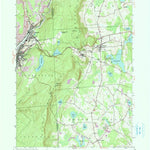 United States Geological Survey Waymart, PA (1946, 24000-Scale) digital map
