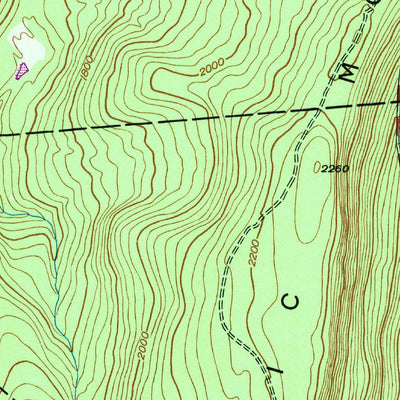 United States Geological Survey Waymart, PA (1946, 24000-Scale) digital map