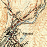 United States Geological Survey Waymart, PA (1948, 24000-Scale) digital map