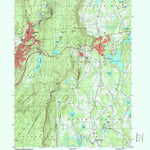 United States Geological Survey Waymart, PA (1999, 24000-Scale) digital map