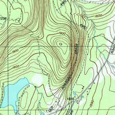 United States Geological Survey Waymart, PA (1999, 24000-Scale) digital map