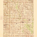 United States Geological Survey Wayne City, IL (1947, 62500-Scale) digital map