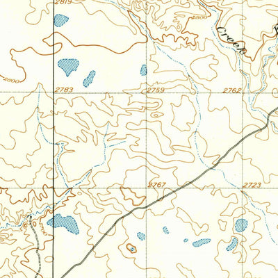 United States Geological Survey Wayne Creek, MT (1903, 62500-Scale) digital map