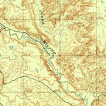 United States Geological Survey Wayne Creek, MT (1905, 62500-Scale) digital map