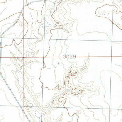 United States Geological Survey Wayne Creek NW, MT (1984, 24000-Scale) digital map