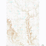 United States Geological Survey Wayne Creek SE, MT (1964, 24000-Scale) digital map