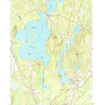 United States Geological Survey Wayne, ME (1966, 24000-Scale) digital map
