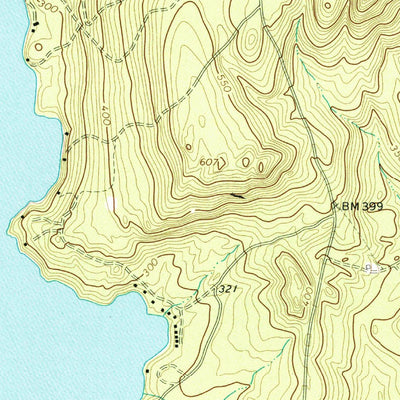 United States Geological Survey Wayne, ME (1966, 24000-Scale) digital map