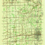 United States Geological Survey Wayne, MI (1948, 24000-Scale) digital map