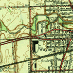 United States Geological Survey Wayne, MI (1948, 24000-Scale) digital map