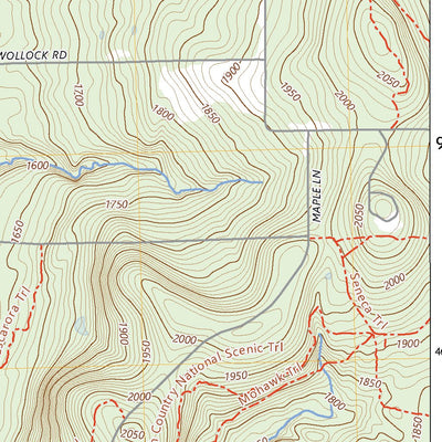 United States Geological Survey Wayne, NY (2023, 24000-Scale) digital map