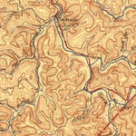 United States Geological Survey Wayne, WV (1941, 62500-Scale) digital map