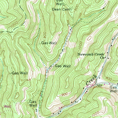 United States Geological Survey Wayne, WV (1962, 24000-Scale) digital map