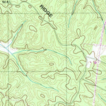 United States Geological Survey Waynesboro East, TN (1951, 24000-Scale) digital map