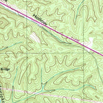 United States Geological Survey Waynesboro East, TN (1951, 24000-Scale) digital map