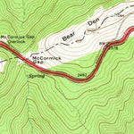 United States Geological Survey Waynesboro East, VA (1964, 24000-Scale) digital map