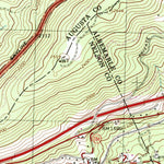 United States Geological Survey Waynesboro East, VA (1997, 24000-Scale) digital map