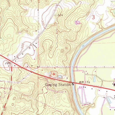 United States Geological Survey Waynesboro, MS (1964, 24000-Scale) digital map