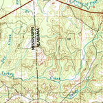 United States Geological Survey Waynesboro, MS-AL (1984, 100000-Scale) digital map