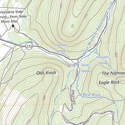 United States Geological Survey Waynesboro, PA (2023, 24000-Scale) digital map