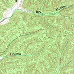 United States Geological Survey Waynesboro, TN (1951, 24000-Scale) digital map