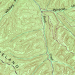 United States Geological Survey Waynesboro, TN (1951, 24000-Scale) digital map