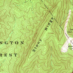 United States Geological Survey Waynesboro West, VA (1964, 24000-Scale) digital map