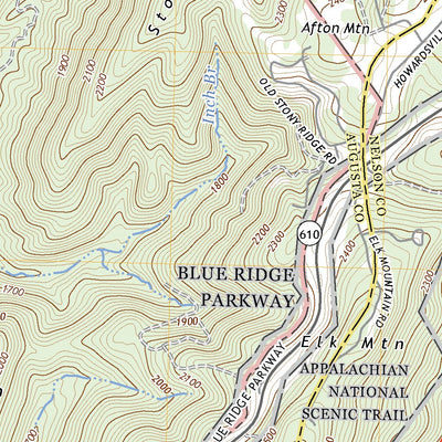 United States Geological Survey Waynesboro West, VA (2022, 24000-Scale) digital map