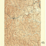 United States Geological Survey Waynesburg, PA (1901, 62500-Scale) digital map