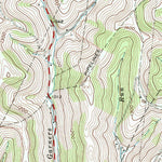 United States Geological Survey Waynesburg, PA (1961, 24000-Scale) digital map