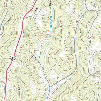 United States Geological Survey Waynesburg, PA (2019, 24000-Scale) digital map