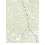 United States Geological Survey Waynesburg, PA (2023, 24000-Scale) digital map