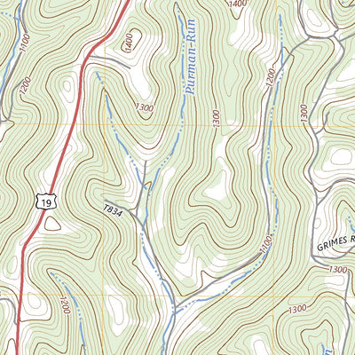 United States Geological Survey Waynesburg, PA (2023, 24000-Scale) digital map