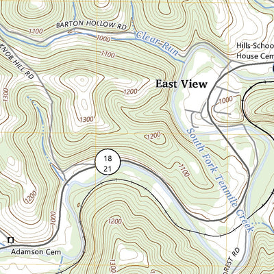 United States Geological Survey Waynesburg, PA (2023, 24000-Scale) digital map