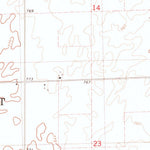 United States Geological Survey Waynesville East, IL (1980, 24000-Scale) digital map