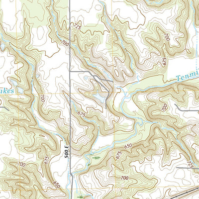 United States Geological Survey Waynesville East, IL (2021, 24000-Scale) digital map