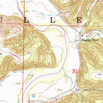United States Geological Survey Waynesville, MO (1954, 24000-Scale) digital map