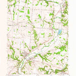 United States Geological Survey Waynesville, OH (1955, 24000-Scale) digital map