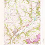 United States Geological Survey Waynesville, OH (1968, 24000-Scale) digital map
