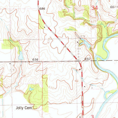 United States Geological Survey Waynesville West, IL (1980, 24000-Scale) digital map