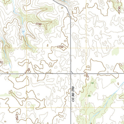 United States Geological Survey Waynoka NW, OK (2022, 24000-Scale) digital map