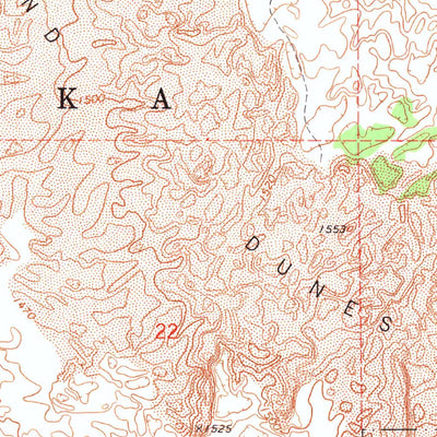 United States Geological Survey Waynoka West, OK (1969, 24000-Scale) digital map